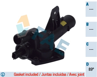 Thermostat, coolant (5312089)
