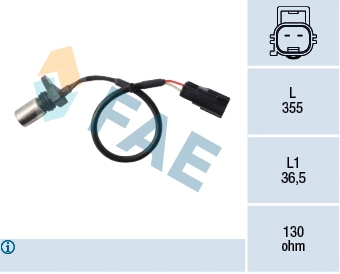 Sensor, crankshaft pulse (79410)