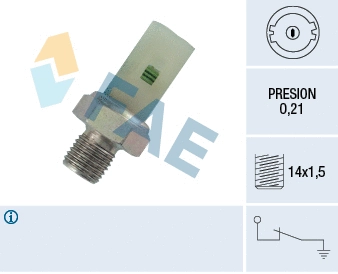Oil Pressure Switch (12350)