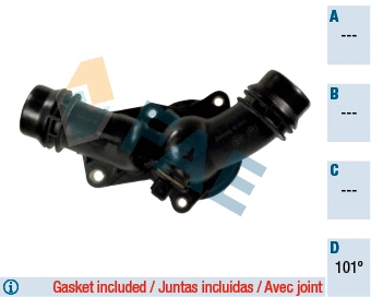 Thermostat, coolant (5348601)