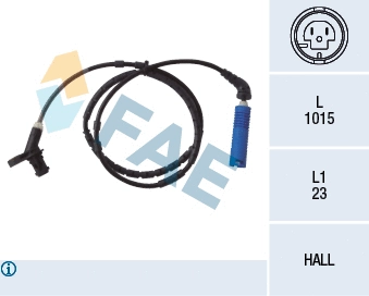 Sensor, wheel speed (78039)