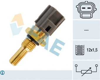 Sensor, coolant temperature (33245)