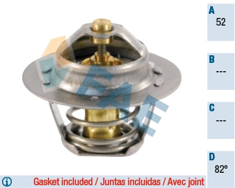 Thermostat, coolant (5204382)