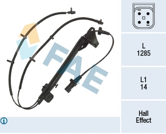 Sensor, wheel speed (78357)