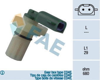 Sensor, crankshaft pulse (79087)