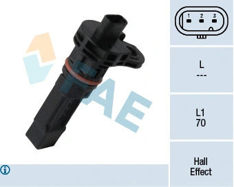 RPM Sensor, automatic transmission (79378)
