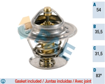 Thermostat, coolant (5302183)