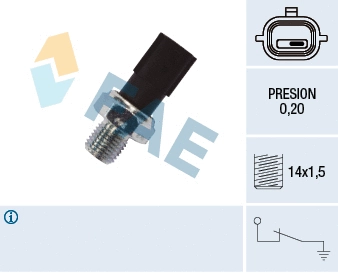 Oil Pressure Switch (12702)
