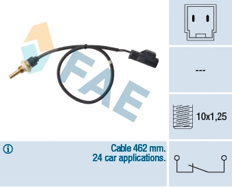 Sensor, coolant temperature (32424)