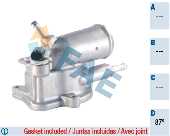 Thermostat, coolant (5349887)