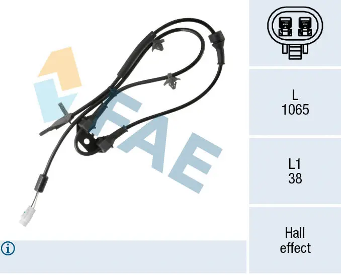 Sensor, wheel speed (78438)