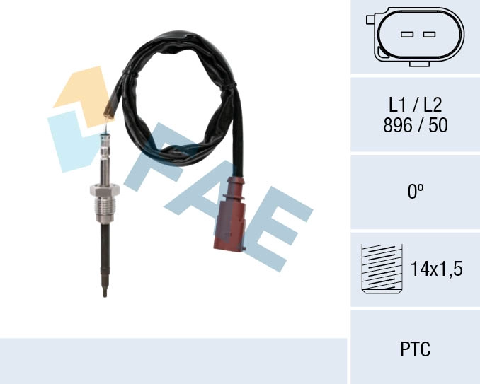 Sensor, exhaust gas temperature (68013)
