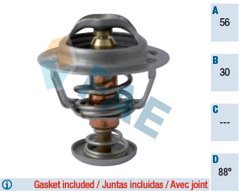 Thermostat, coolant (5322588)