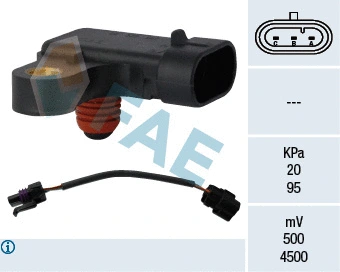 Sensor, intake manifold pressure (15122)