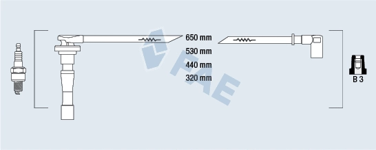 Ignition Cable Kit (85801)