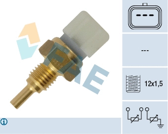Sensor, coolant temperature (33356)