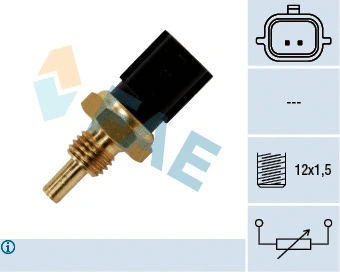 Sensor, coolant temperature (33840)