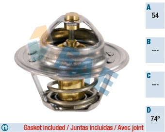 Thermostat, coolant (5201374)
