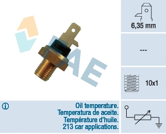 Sensor, oil temperature (31610)