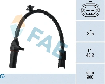 Sensor, crankshaft pulse (79334)