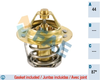 Thermostat, coolant (5204187)
