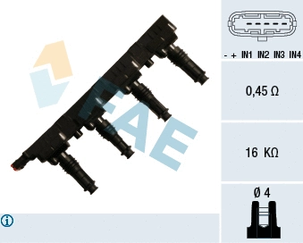 Ignition Coil (80257)