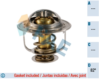 Thermostat, coolant (5324382)