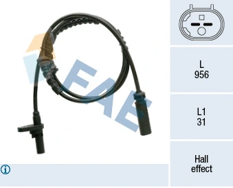 Sensor, wheel speed (78361)
