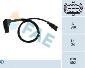 Sensor, crankshaft pulse (79239)