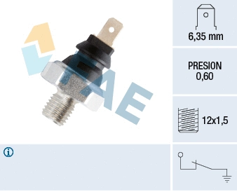 Oil Pressure Switch (11650)