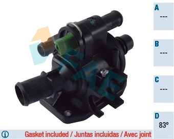Thermostat, coolant (5306383)