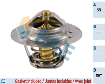 Thermostat, coolant (5205389)