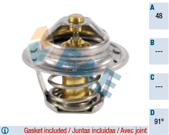 Thermostat, coolant (5202791)