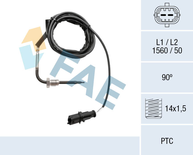 Sensor, exhaust gas temperature (68038)