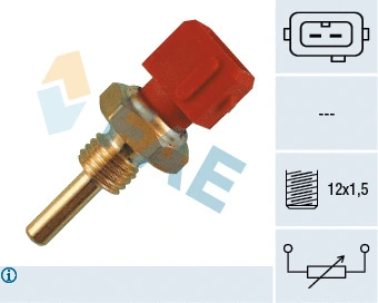 Sensor, coolant temperature (33080)