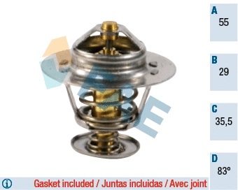 Thermostat, coolant (5306983)