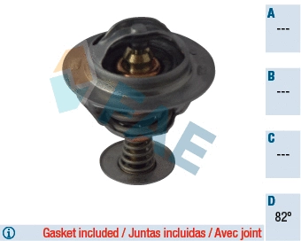 Thermostat, coolant (5345982)