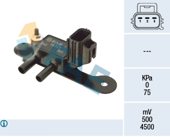 Sensor, exhaust pressure (16117)