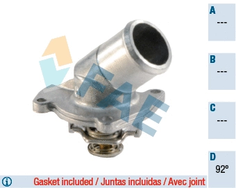 Thermostat, coolant (5320792)