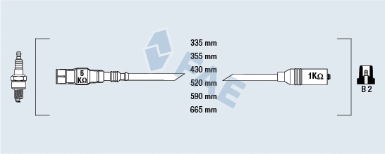 Ignition Cable Kit (85878)