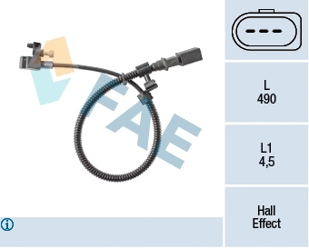 Sensor, crankshaft pulse (79384)