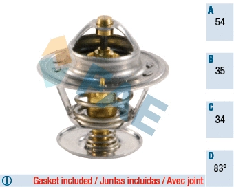 Thermostat, coolant (5304383)