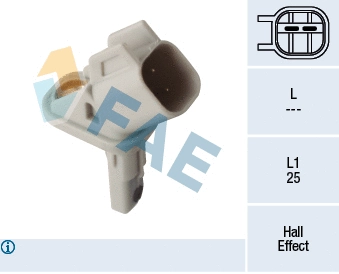 Sensor, wheel speed (78422)