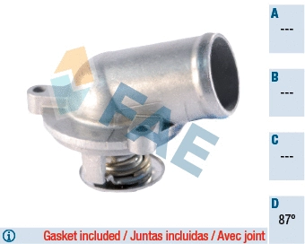 Thermostat, coolant (5345287)