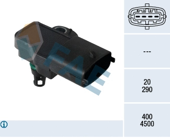 Sensor, intake manifold pressure (15174)