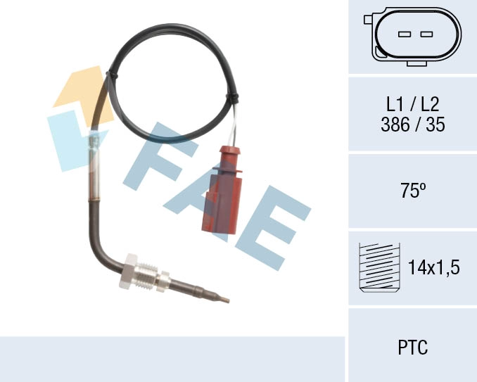 Sensor, exhaust gas temperature (68121)