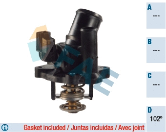 Thermostat, coolant (5349502)