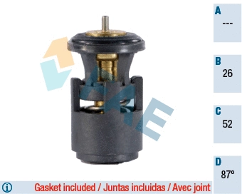 Thermostat, coolant (5320687)