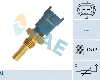 Sensor, oil temperature (33490)