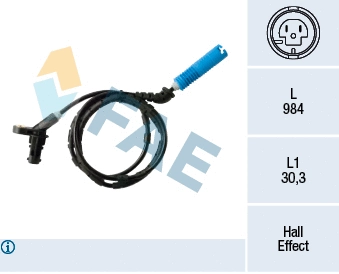 Sensor, wheel speed (78138)